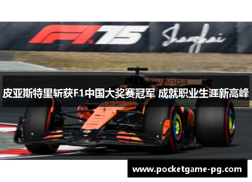 皮亚斯特里斩获F1中国大奖赛冠军 成就职业生涯新高峰